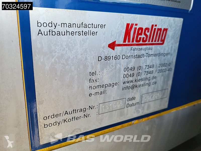 Mercedes 1524 4X2 Thermo King T-600R 1500kg...