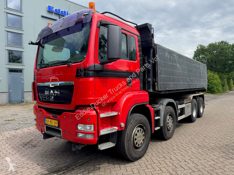 شاحنة MAN 37.400 8X4 EURO 4 / MANUAL / KIPPER