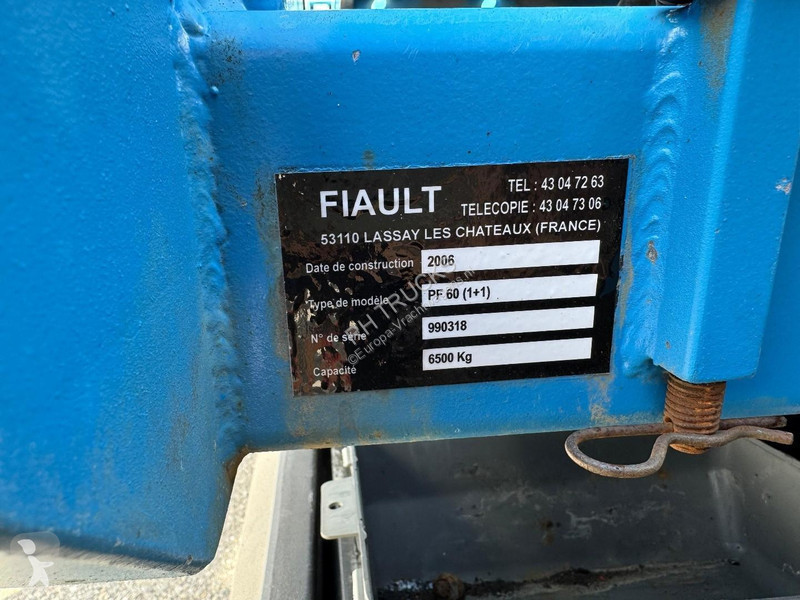 Camion Mercedes 1846 4X2 + 3-LADER + FASSI...