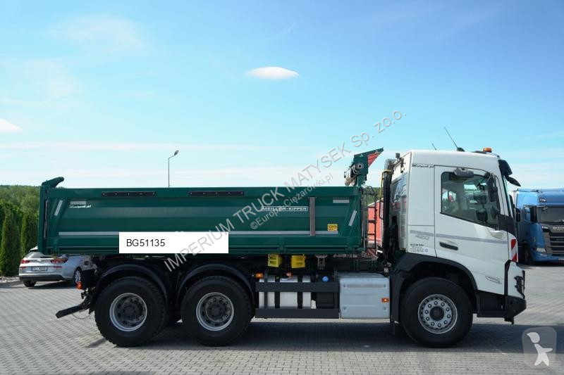 شاحنة Volvo FMX 420 / 6X4 / WYWROTKA 3 STRONNA...