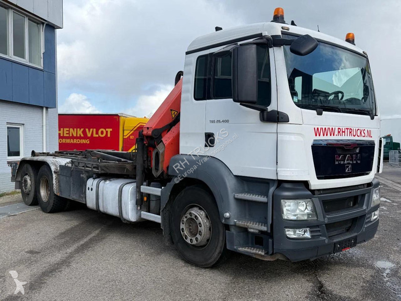 شاحنة MAN TGS 26400 6X2 + PALFINGER PK 14002 EH...