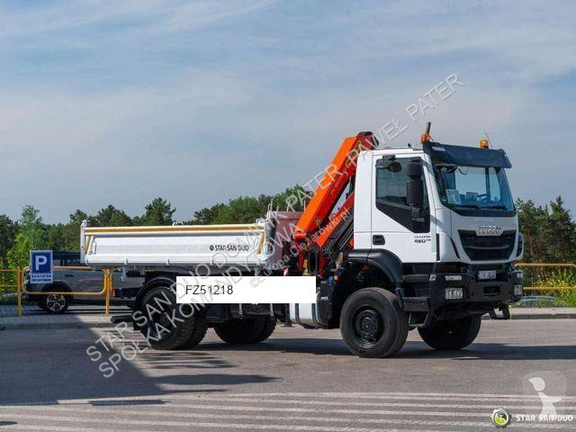 شاحنة Iveco TRAKKER 450 4x4 Palfinger 18002 EH...