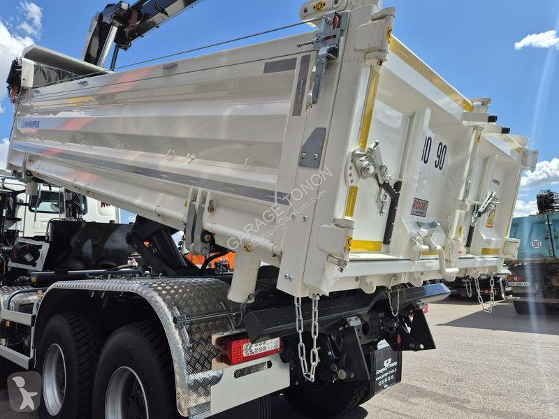 شاحنة Renault 520 BI-BENNE + GRUE / VOITH KSeries