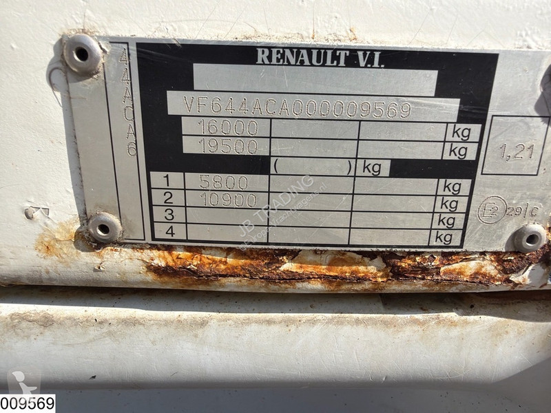 شاحنة Renault 220 EURO 3, 14998 liter, LPG, Manual