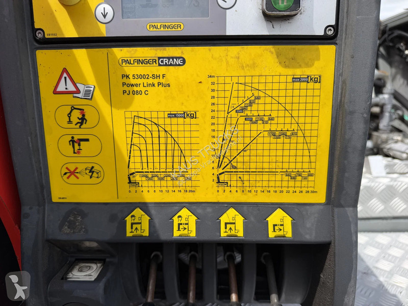 شاحنة Volvo 540 6X4 Euro 6 Palfinger PK 53002 +...