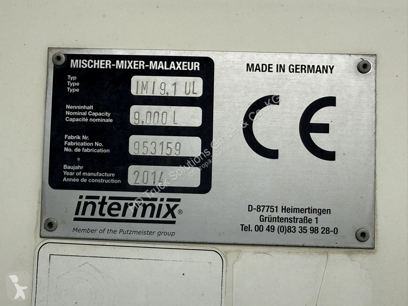 Betonárske zariadenie MAN TGS 32400 MAN TGS...