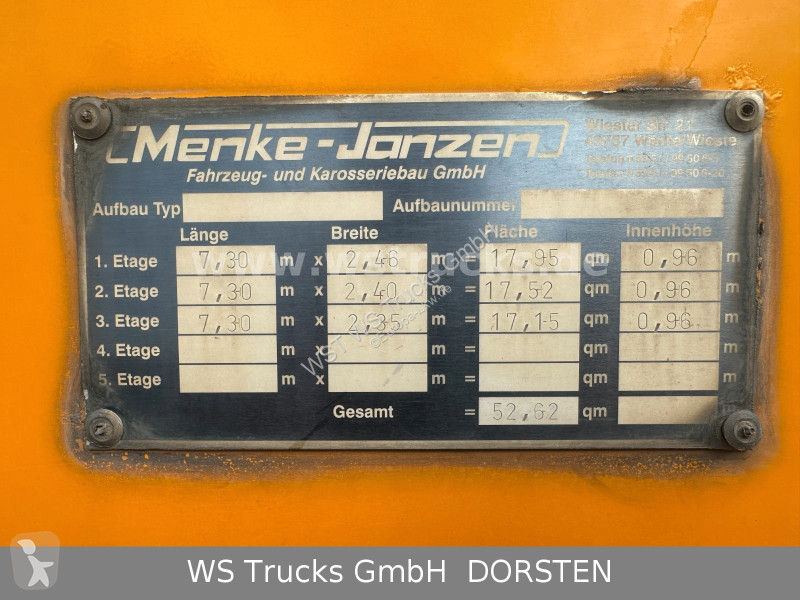 شاحنة Mercedes Menke 3 Stock Tränke Lüfter