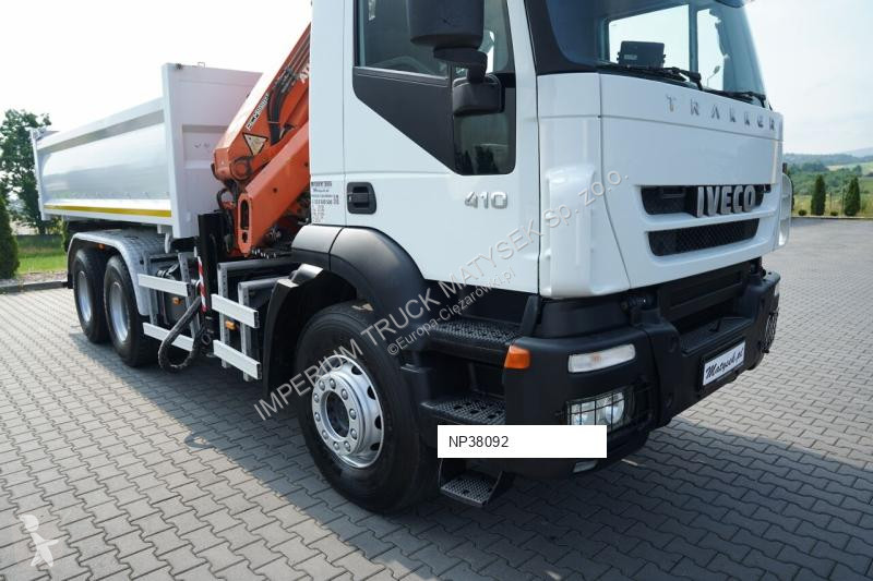 شاحنة Iveco TRAKKER 410 / 6X4 / 2 STR. WYWROTKA...