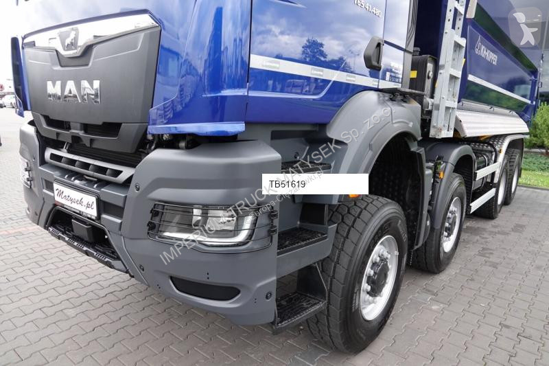 Kamion MAN TGS / 8X6 / WYWROTKA / TYLNOZSYPOWA...