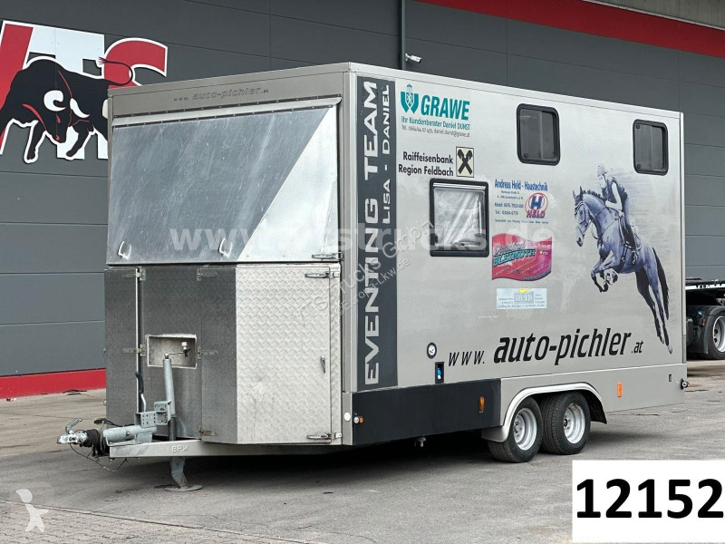 شاحنة Mercedes 1218L Pferdetransporter + Gimmel...
