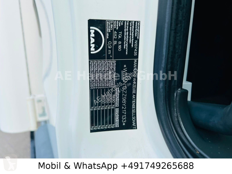 شاحنة MAN 8.180 BL C Pannenhilfe Spier *LBW/AHK