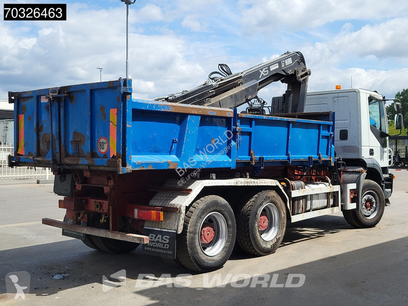 شاحنة Iveco 310 6X4 HIAB 122 Duo Kran Crane 8m3...