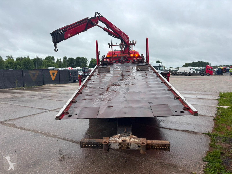 شاحنة Scania P 114 6x2 SWS PF100 / 2x 5 ton+10...