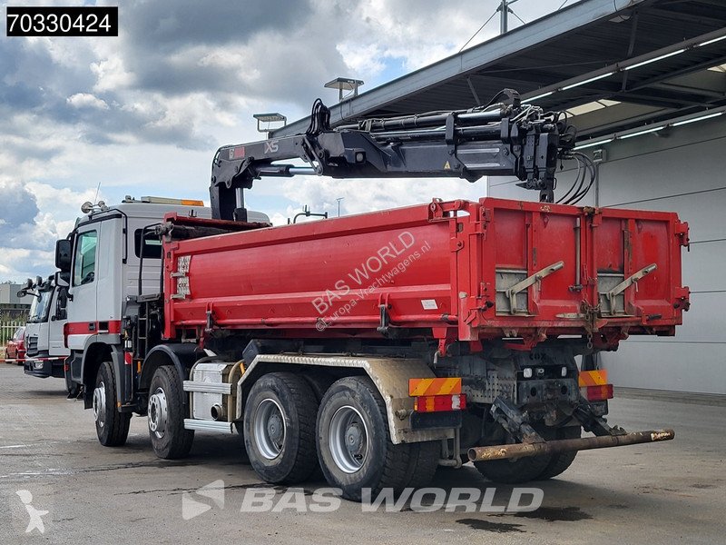 شاحنة Mercedes 4141 8X4 HIAB 166 D-4 Hiduo...