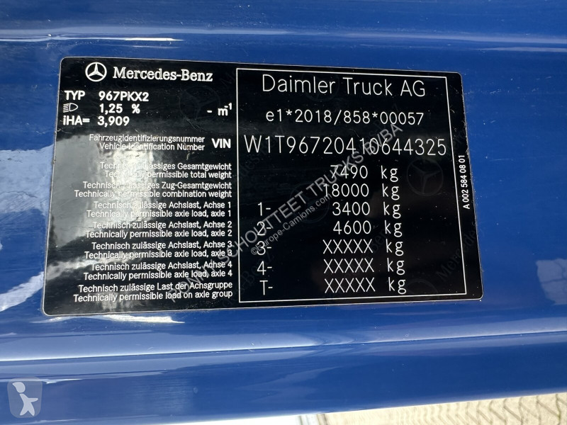 Camion Mercedes Atego 816 K 4x2 Atego 816 K...