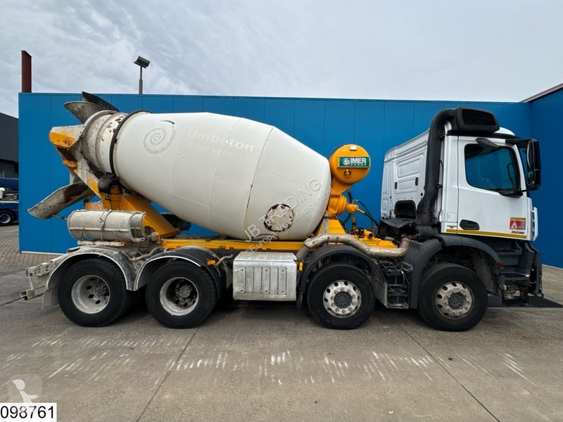 شاحنة Mercedes 3236 8x4, EURO 6, Imer, 8,5M3