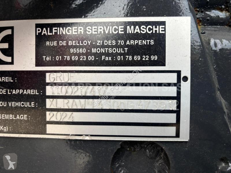Lastbil DAF grue PALFINGER Epsilon  480 FAW 8x2x4