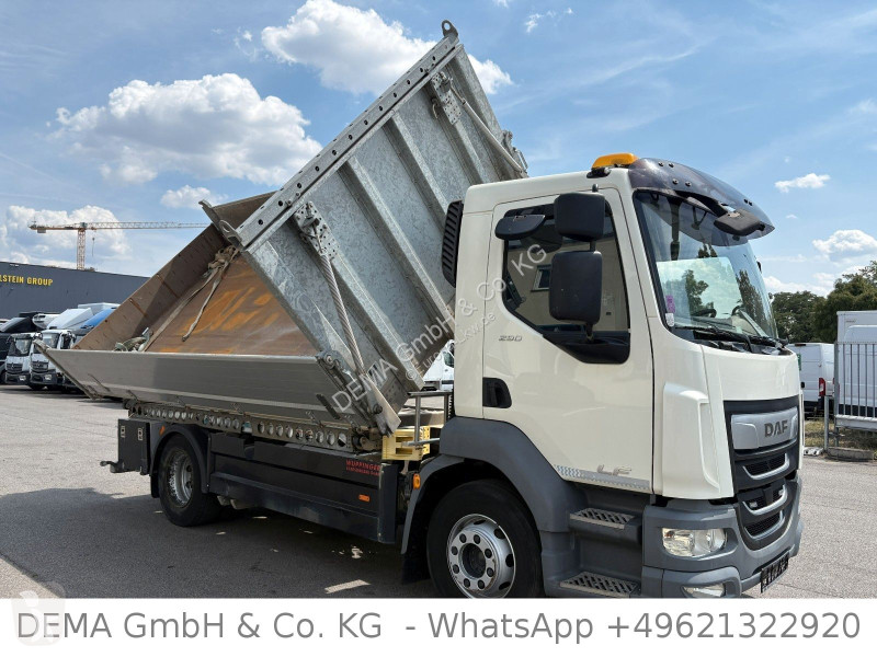 شاحنة DAF 290*3 Seiten Kipper*Rampen*Klima*AHK*