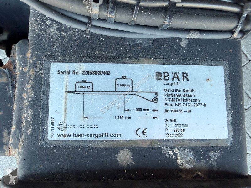شاحنة Iveco ML160E32/P LBW Bär 1.500kg Abbiegeassi
