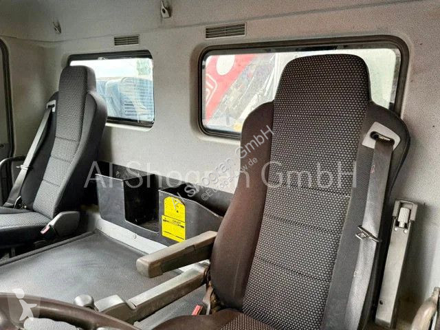Camion Mercedes 3241 8x4/Abrollkipper+Fassi...