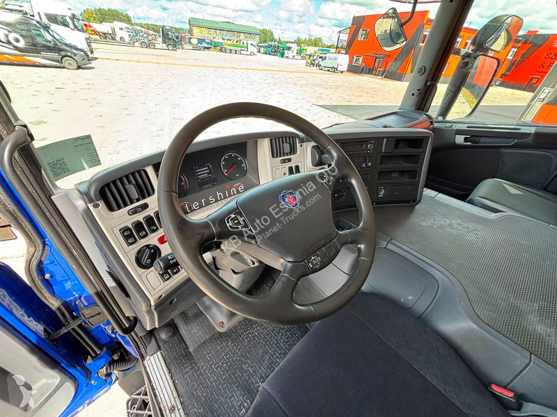 شاحنة Scania P 320 4x2 HIAB 077B-2 / PATFORM...