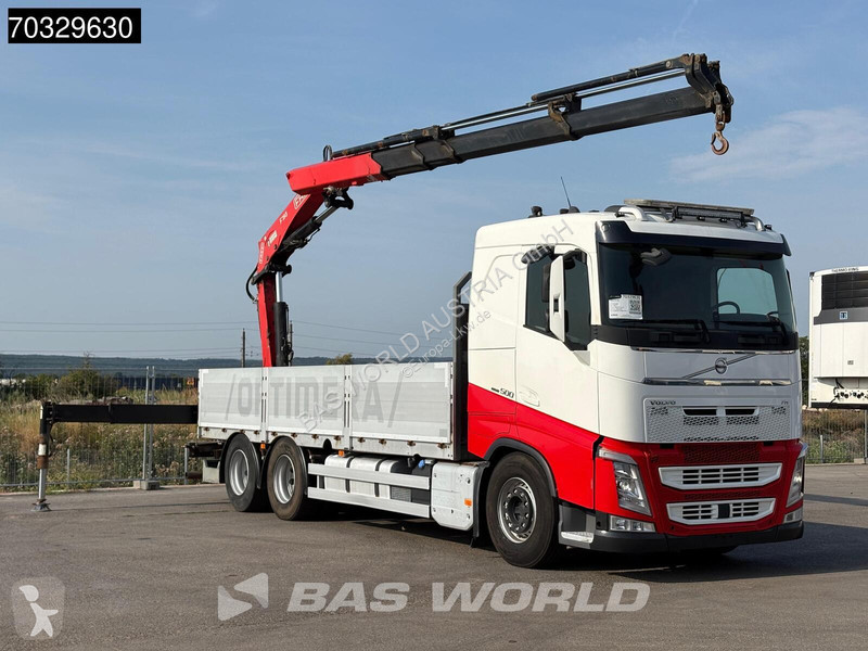 شاحنة Volvo 500  6X2 FASSI F195A 2.25 E-Dynamic...