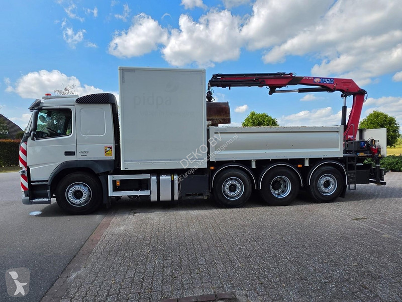 شاحنة Volvo 420 2x CRANE/TIPPER EURO6!!2030...