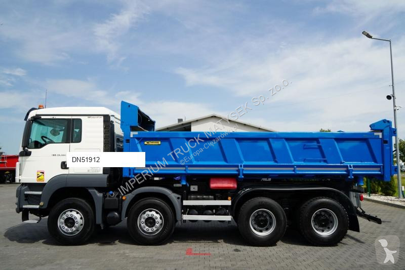 شاحنة MAN TGS 35.360 / 8X4 / WYWROTKA 2 STRONNA...