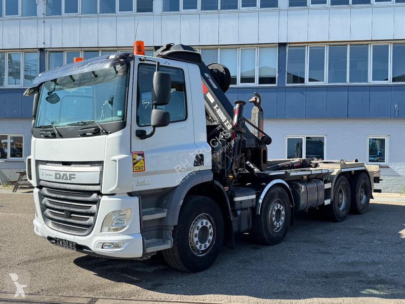 شاحنة DAF 400 8X4 EURO 6 + HIAB X-HIDUO 256EP-4...