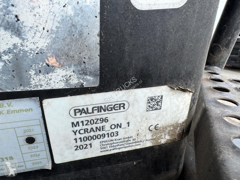 شاحنة MAN 26.510 8X4 EURO 6 + EPSILON M120Z96 +...