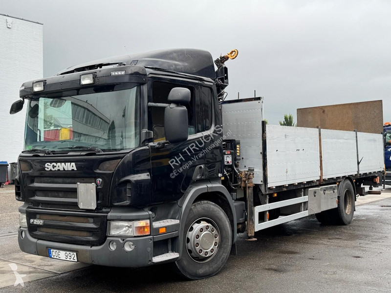 شاحنة Scania P280 4X2 EURO 5 + HIAB 088 B-3 +...