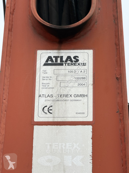 شاحنة MAN ME 18.250 4X4 Kipper mit Kran Atlas...