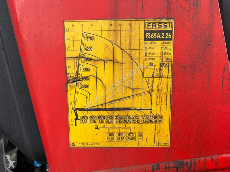 شاحنة DAF 85410 + FASSI F365A - 6X EXT. +...
