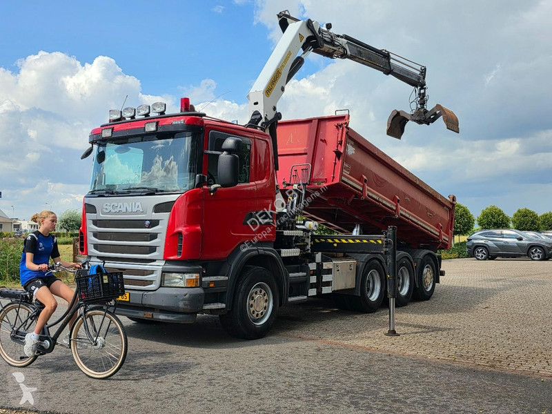 Vrachtwagen Scania G 400 B 8X4*4 TRIPE!!...