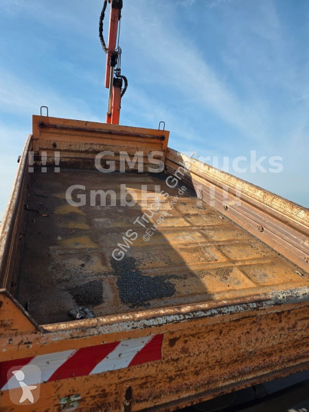 Camion Mercedes 1218 / Kipper+Kran / load...