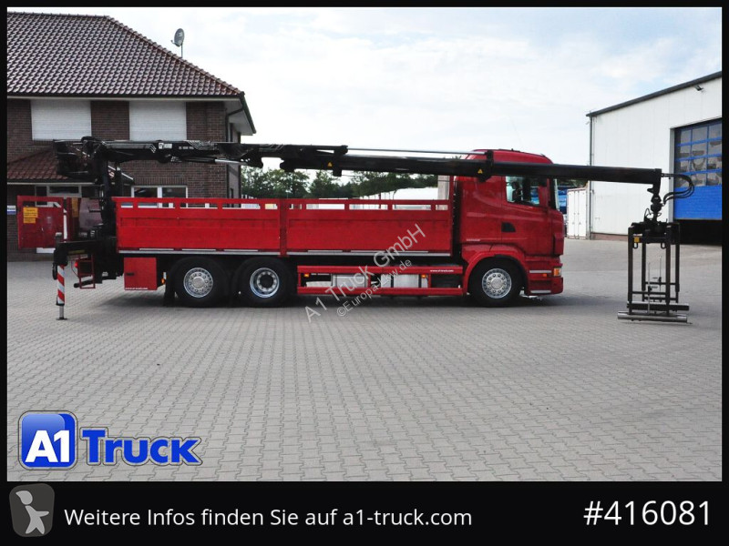 Camion Scania R400, HIAB XS 166-3 Lift-Lenkachse
