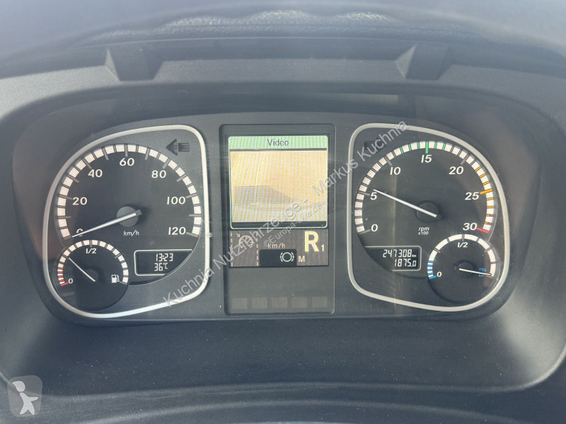 Camion Mercedes 1530L Schiebeplane 7,2m LBW...