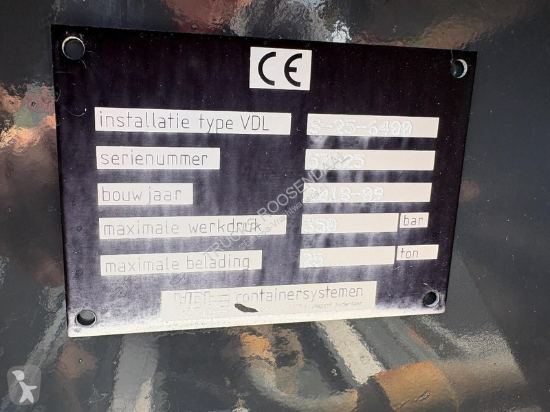 Camion Scania R 410 + HOOK IFT SYSTEM 25 tons +...