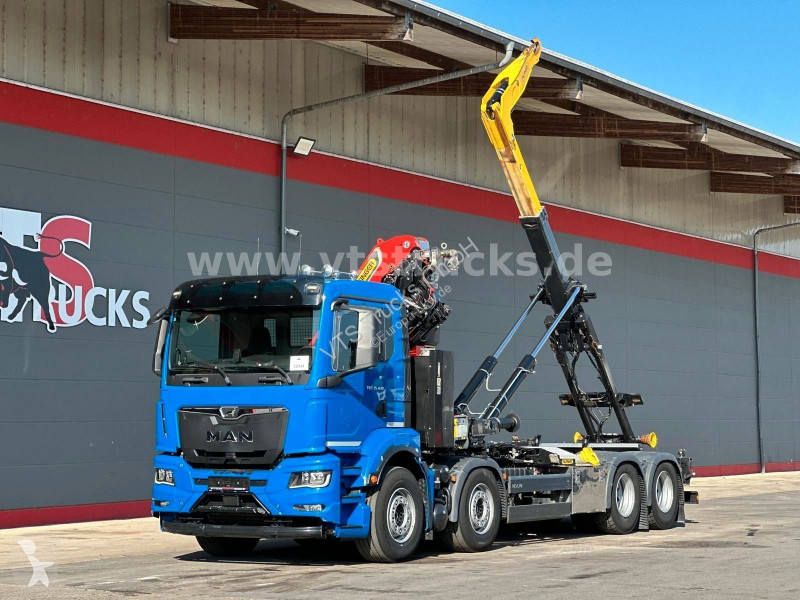 Camión MAN 35.430 8x4 BL Palfinger PHT20 &...