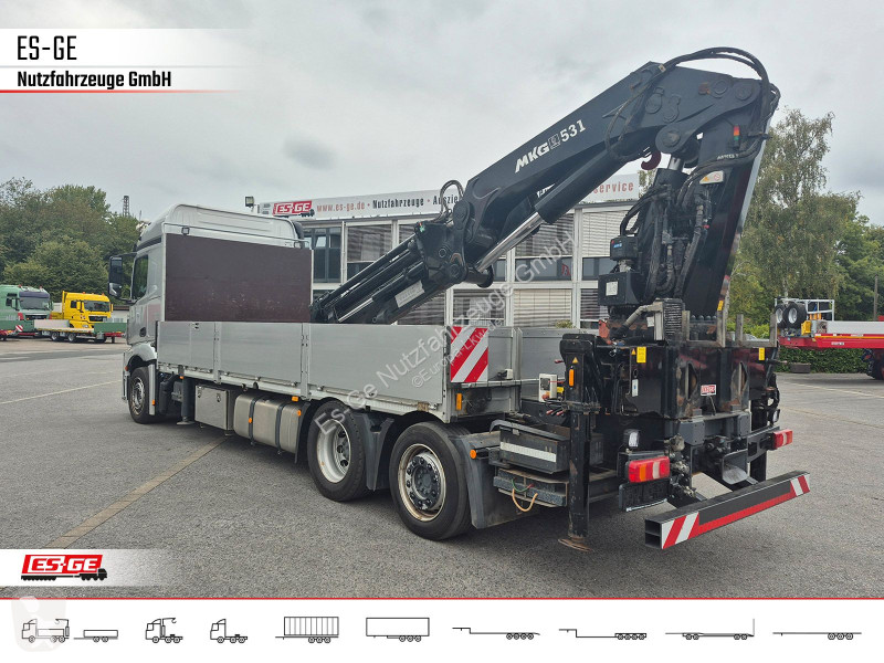 Camión Mercedes 2546 L 6X2 ACTROS, Pritsche,...