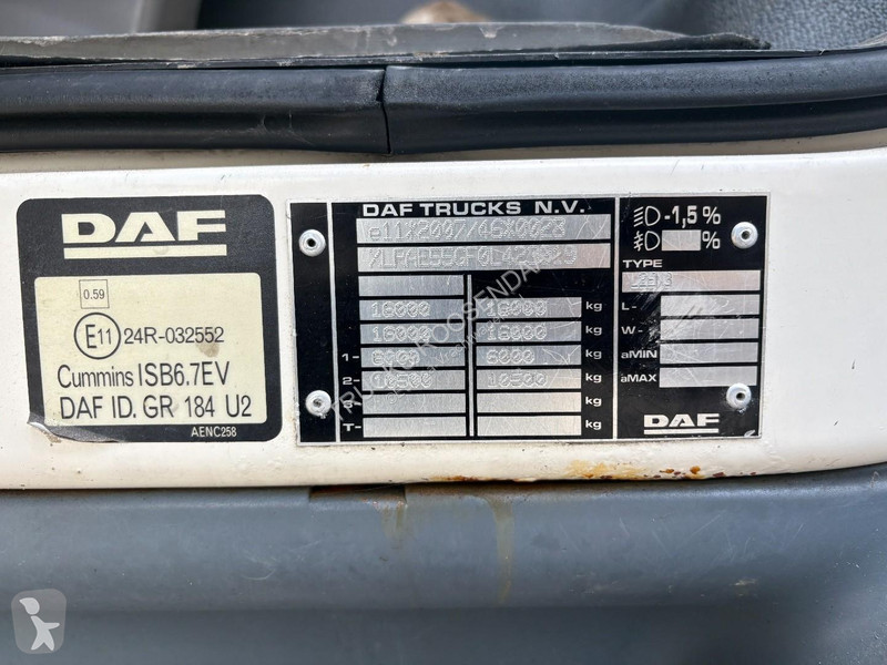 Kamion DAF 55250 + elevator + euro 5