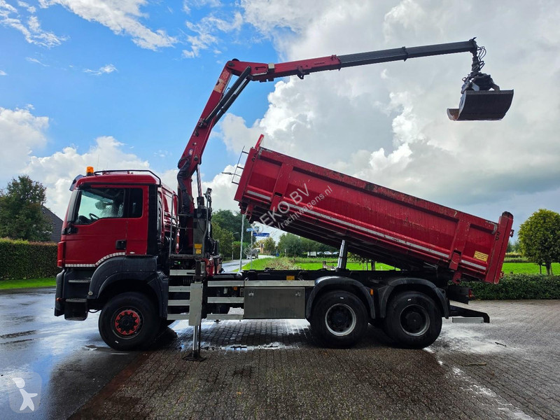 Camión MAN 420 !!6X6!! Z-CRANE TIPPER NL TRUCK...