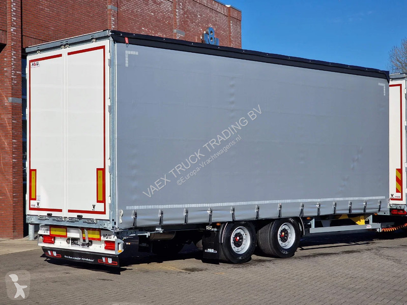 Camion MAN TGX 6x2 - Tautliner - H&W trailer -...