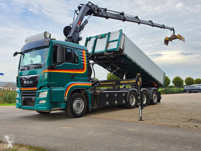 Lastbil MAN 35.500 8x4 CRANE/CONTAINER/TIPPER!!...