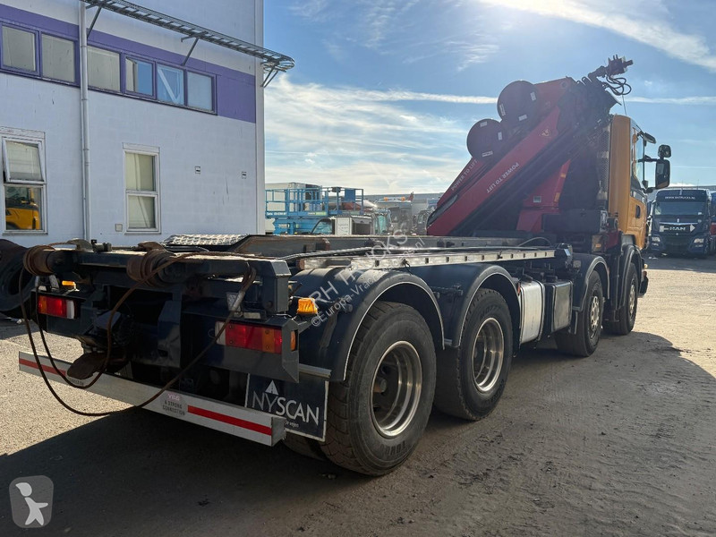 Scania R480 8X4 + HMF 2620K5 + CABEIFT + REMOTE...