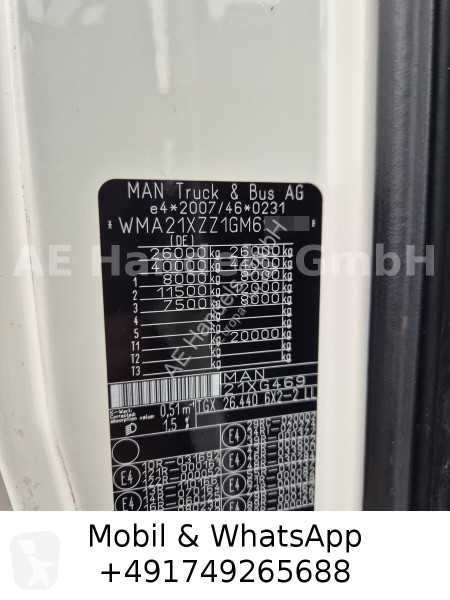 MAN TGX XLX LL *Retarder/Lift/Multi/ACC/LDW truck
