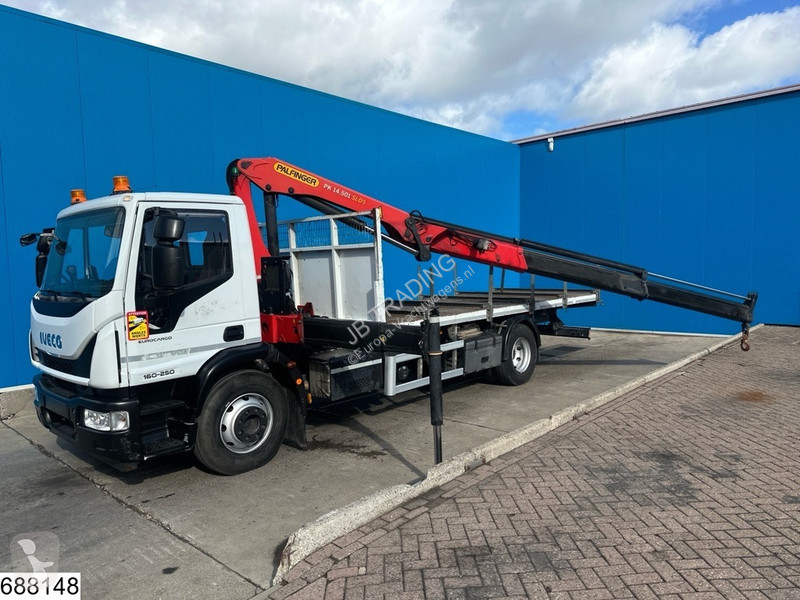 Iveco 160-250 EURO 6, bladvering, Palfinger truck