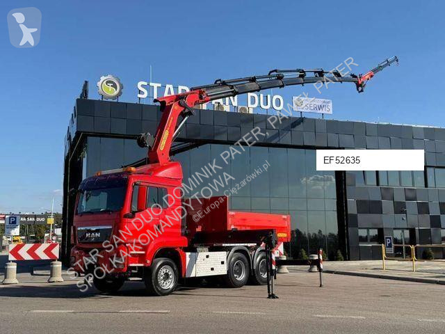 شاحنة MAN TGS 26.440 6x4 Palfinger PK 40002 Fly...