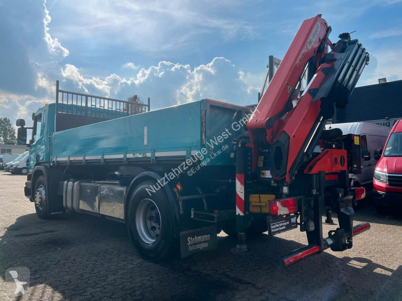 Lastbil Scania 320 Kipper Funk-Kran...