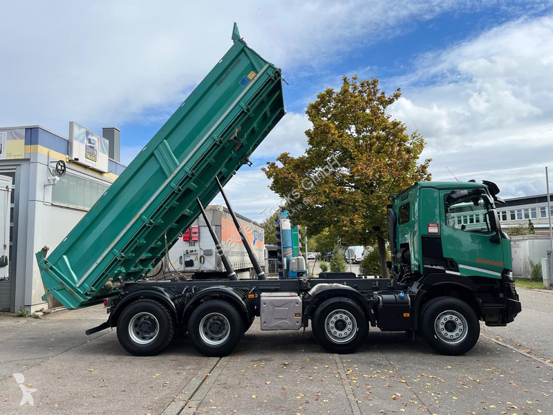 Renault C480 8X4 MEILLER STAHL 3-S.-Kipper...
